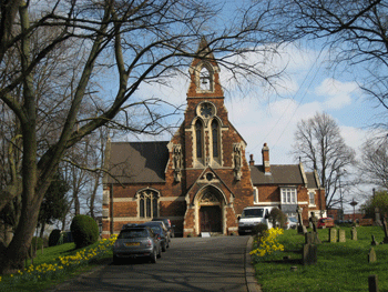  St Joseph’s church: west end extension by Pugin’s son Edward 